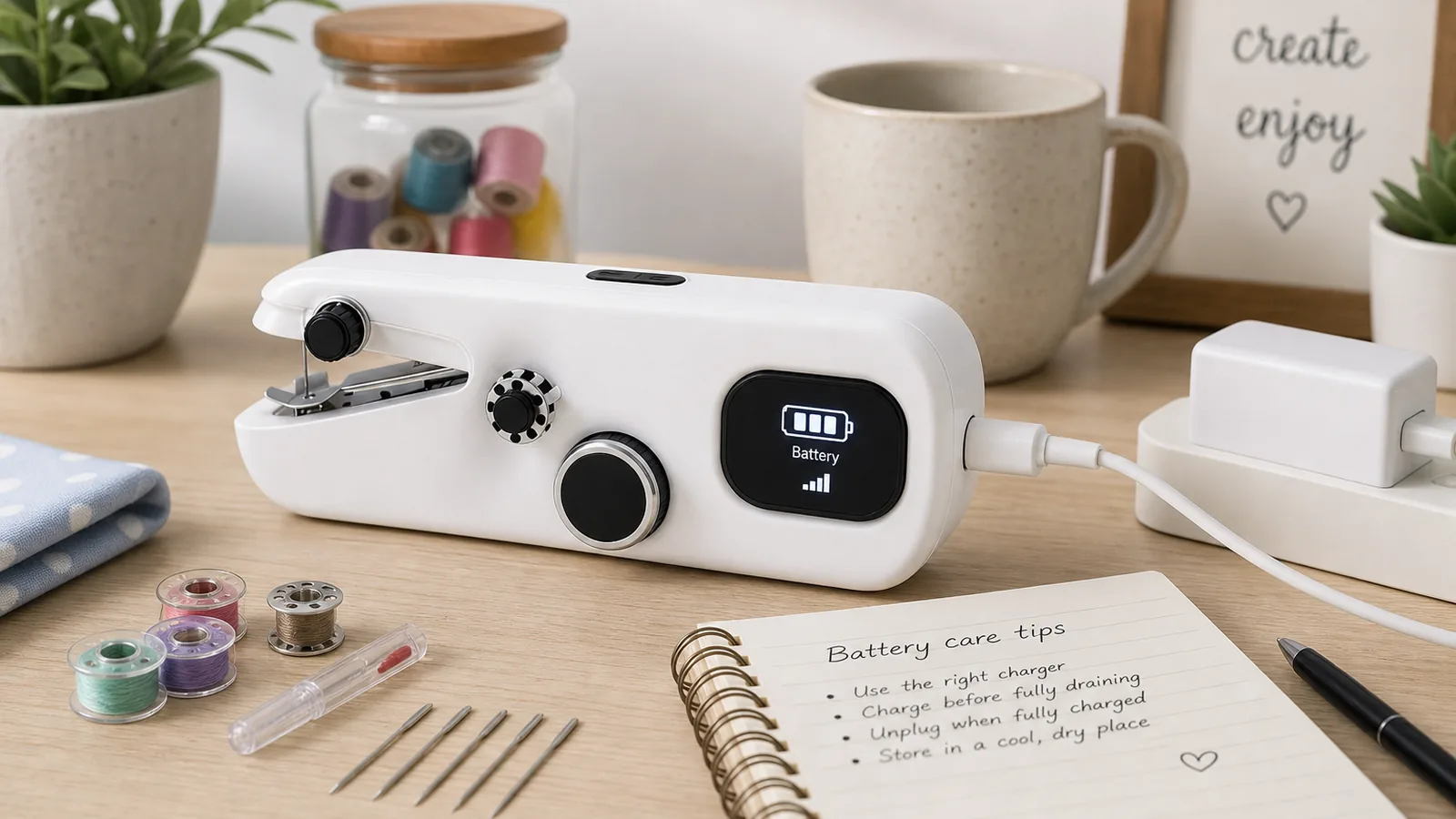 Battery Care Tips for a Cordless Sewing Machine: UK Ownership Checklist